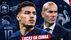 Lucas Da Cunha, từ kẻ bị loại đến học trò của Zidane